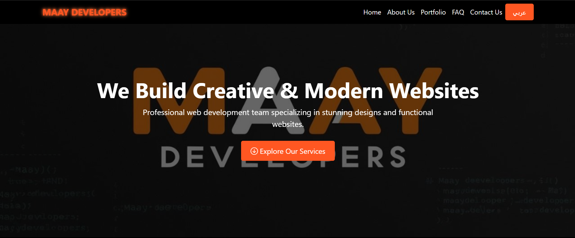 MAAY DEVELOPERS